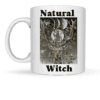 Showcase your love for magic with the Magical Elk Mug, featuring Natural Witch in black and a mystical elk design. This Slate mug or keyring is perfect for any enchanting collection.