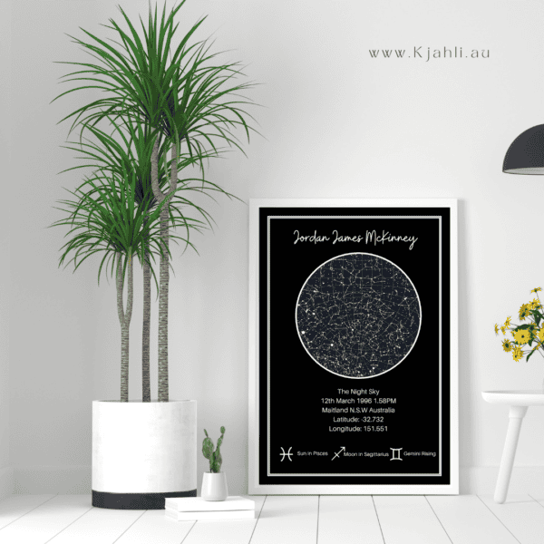 Night Sky Map Prints