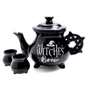 witches brew tea set