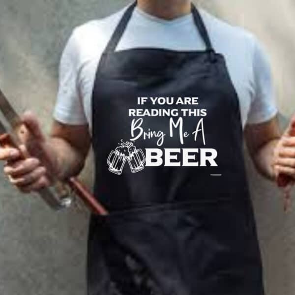 Bring Beer BBQ Apron