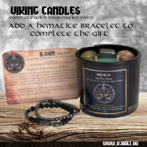 Viking Theme Candles