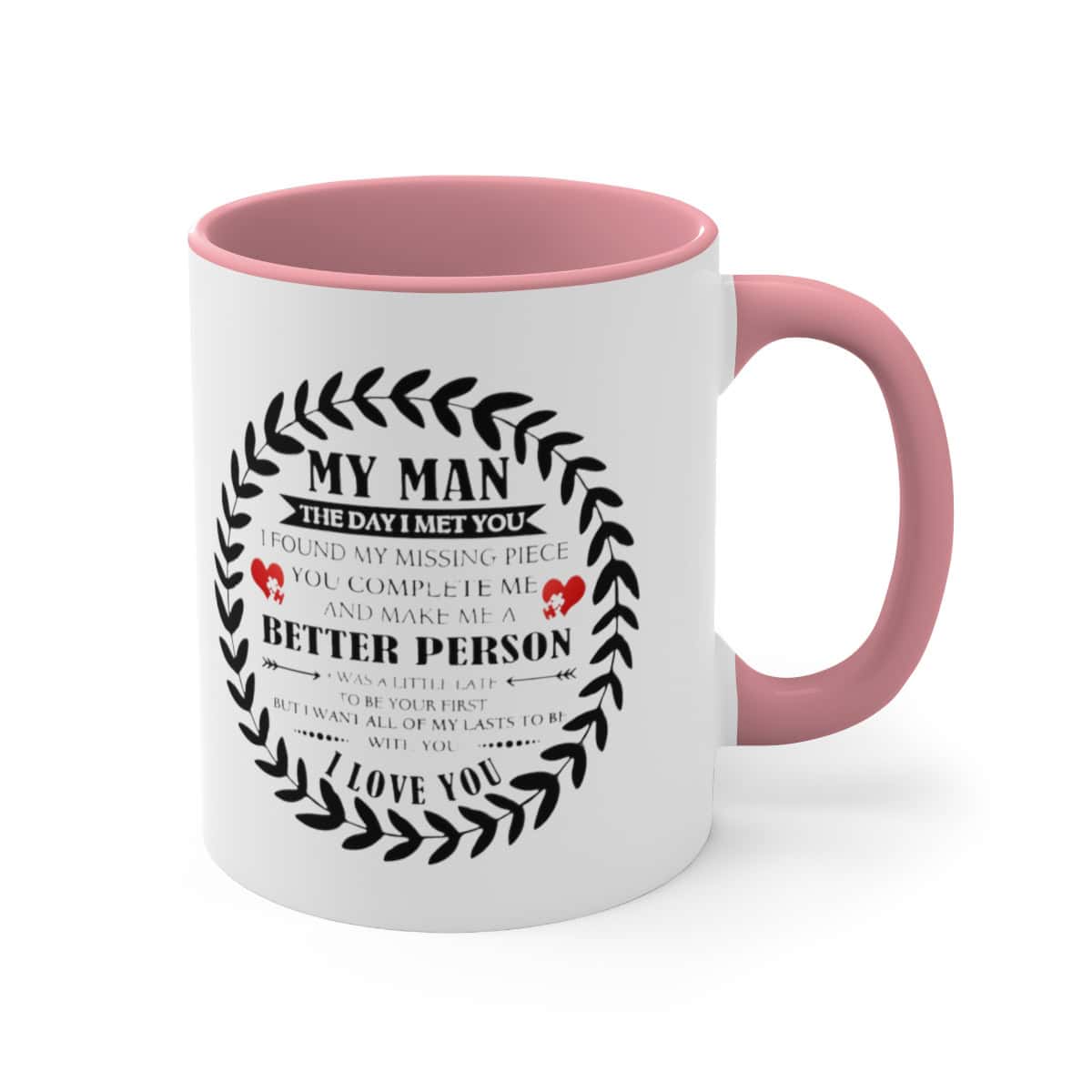 72183-26.jpg To My Man Mug with Coloured Handles and Interior - Image 19