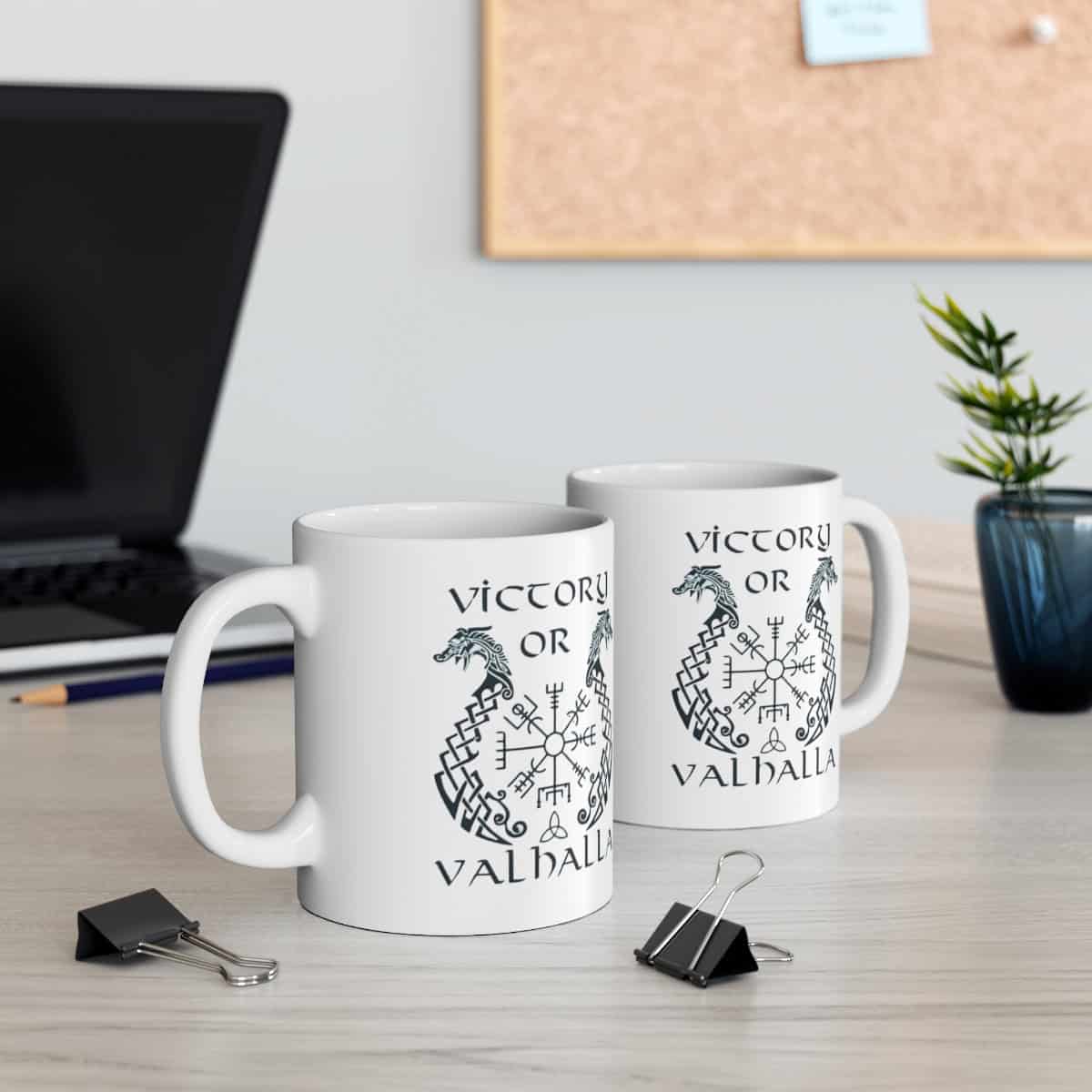84108-46.jpg Victory or Valhalla Viking Mug - Image 5