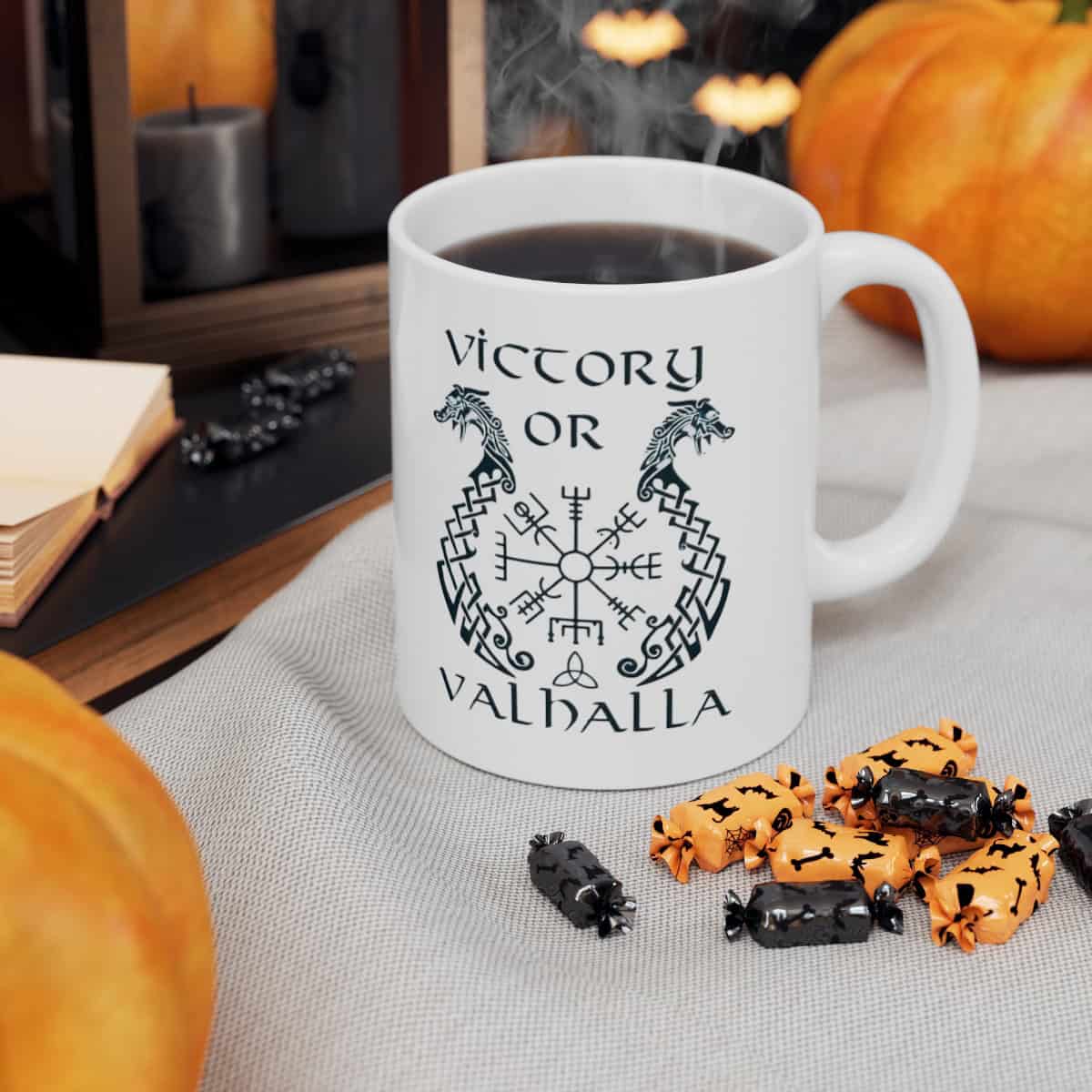 84108-48.jpg Victory or Valhalla Viking Mug - Image 7