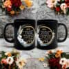 To My Wife / Girlfriend Floral Moon Mug