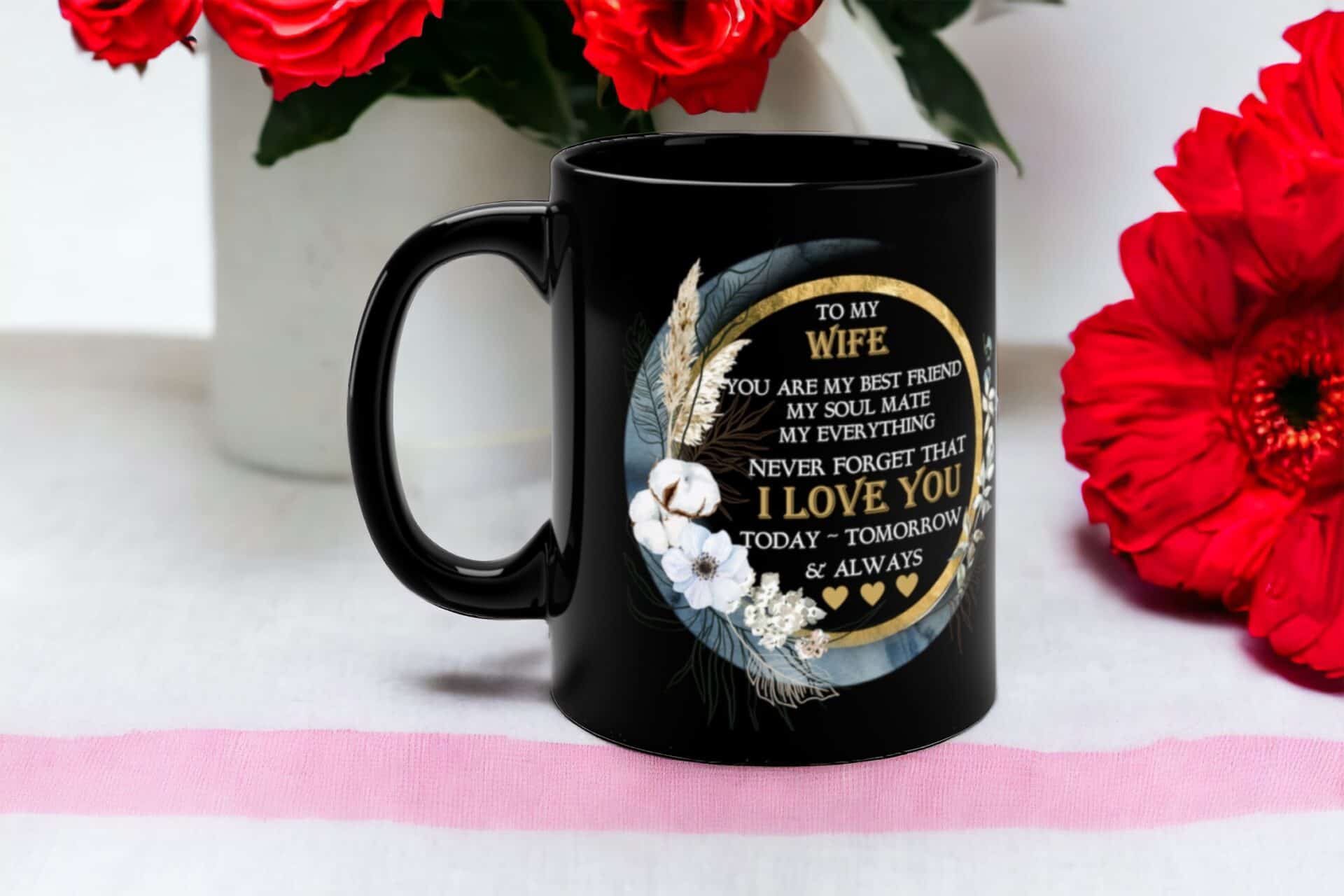 PhotoRoom_20231223_153446 Boho floral moon mug