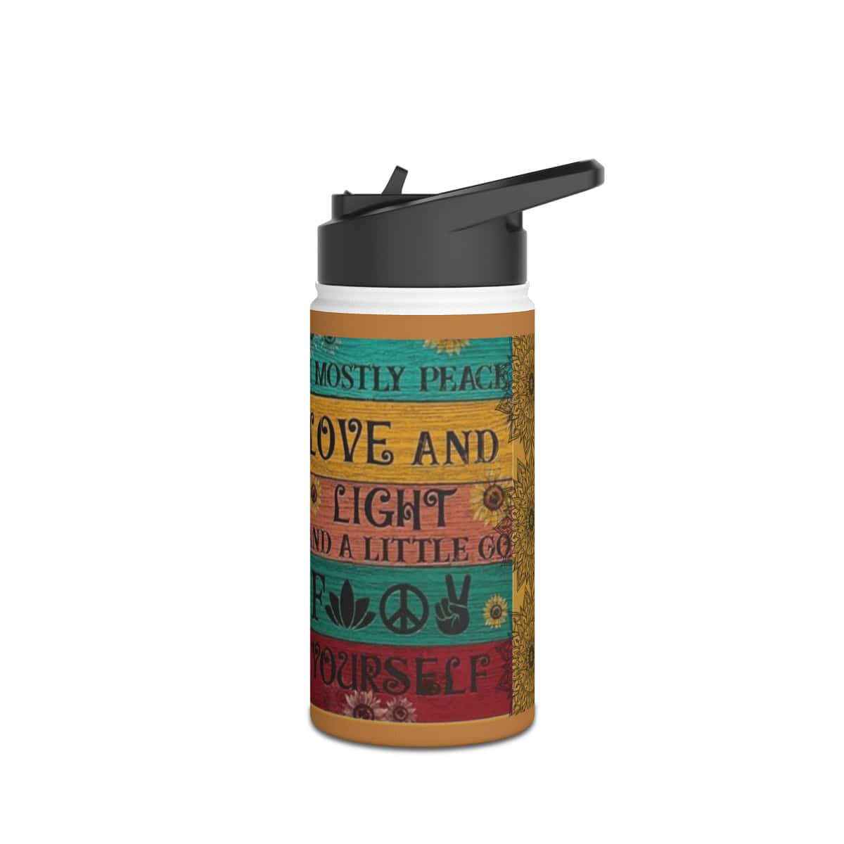 77044-10.jpg Love Light Go F*ck Yourself Stainless Steel Water Bottle - Image 4