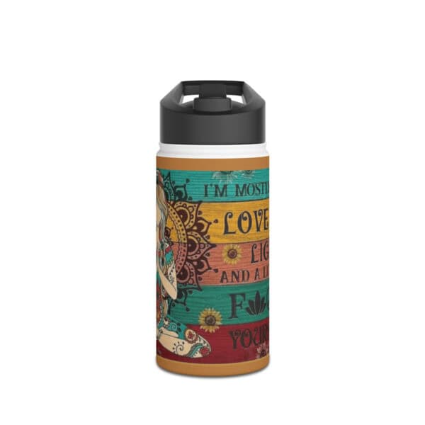 Cluck It & Walk Away Rooster Mug Love Light and Go F*ck Yourself stainless steel water bottle