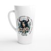 Taurus Woman Traits White Latte 17oz Ceramic Mug 70a7e21f-8bcc-4a76-bf08-fa2d69e43d19