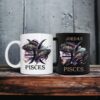 Pisces zodiac fish mug