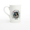 Taurus horned woman china mug