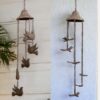 bird and dragonfly wind chimes