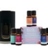 Cordless Travel Diffuser & Best Blends Aromatherapy Bundle The Cordless Travel Diffuser & Best Blends Aromatherapy Bundle features a black diffuser, five ECO. Modern Essentials oils, and a lavender-pink “Best-Selling Blends Collection” box for portable aromatherapy anywhere.