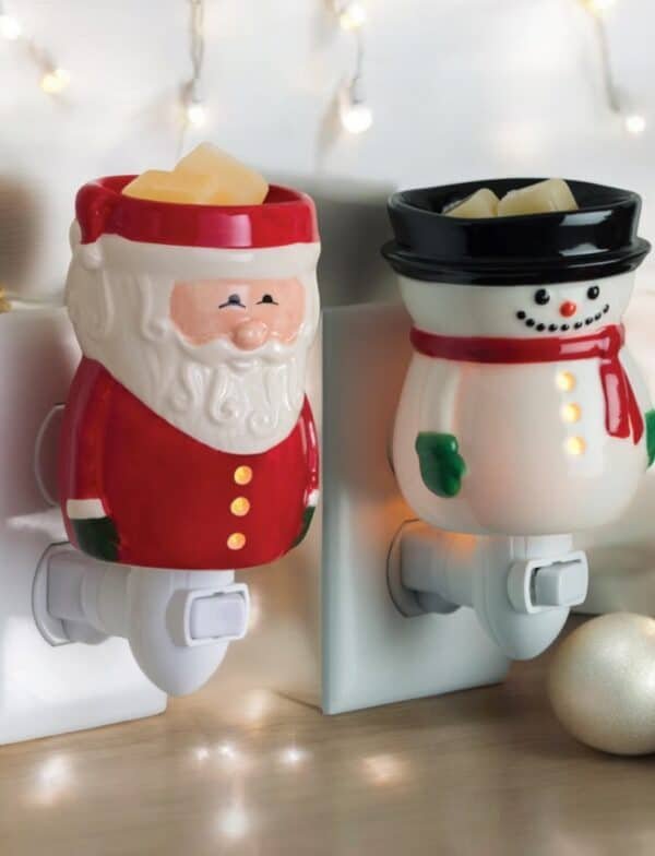Santa or Frosty Plugin Wax Warmers - Image 3