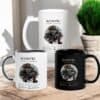 scorpio coffee and beer mugs