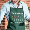 grillfather personalised bbq apron