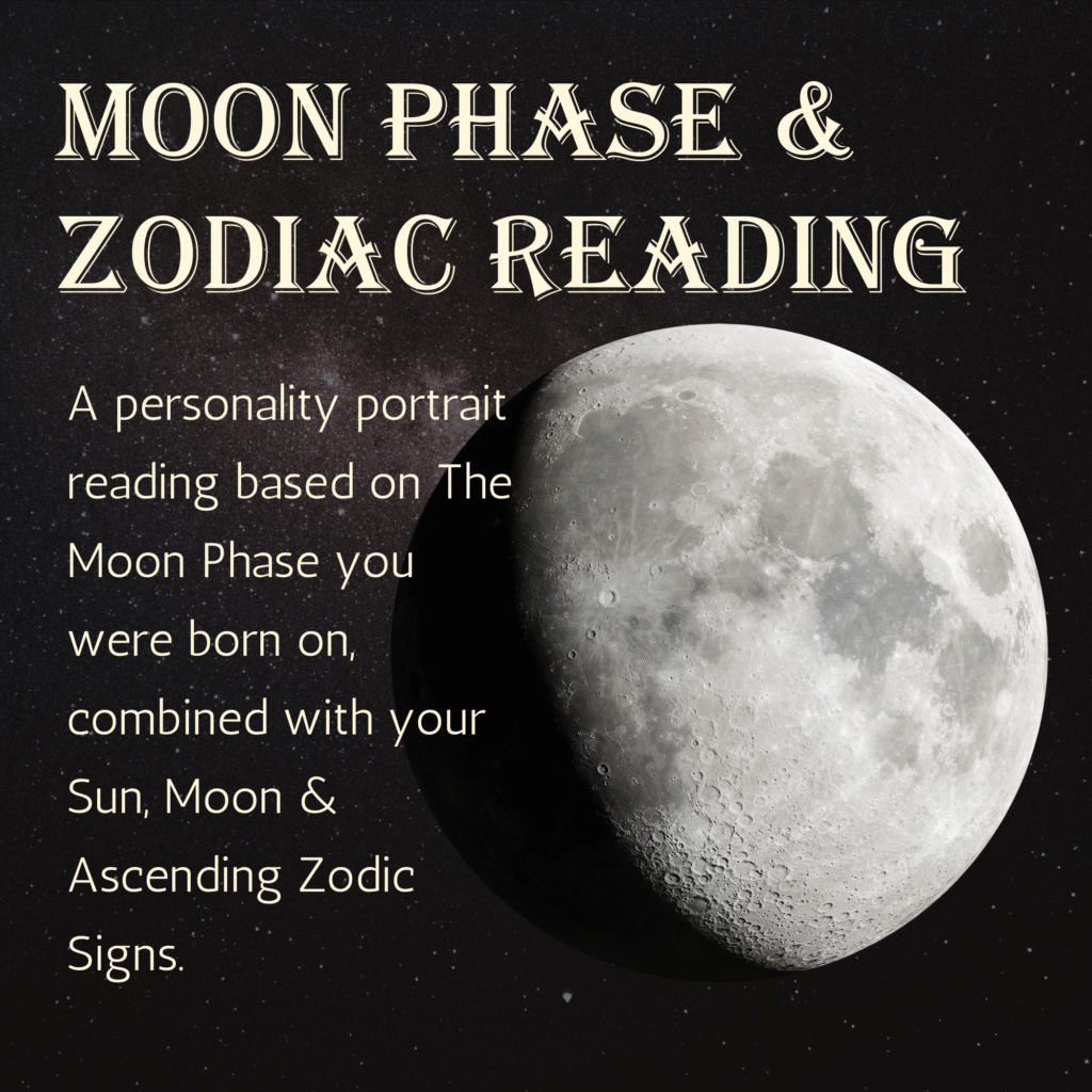 YOUR BIRTH MOON PHASE & PERSONALITY TRAITS Moon Ohase Zodiac Reading 1024x1024