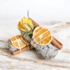 White Sage Smudge Sticks – Chakra Flowers, Dried Orange, Cinnamon & Rose – 10 cm Cleansing Bundles Photoroom 20250921 064832 100x100