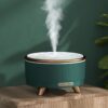 modern essential oil diffuser 500ml with mist in use quiet ultrasonic aromatherapy humidifier for bedroom