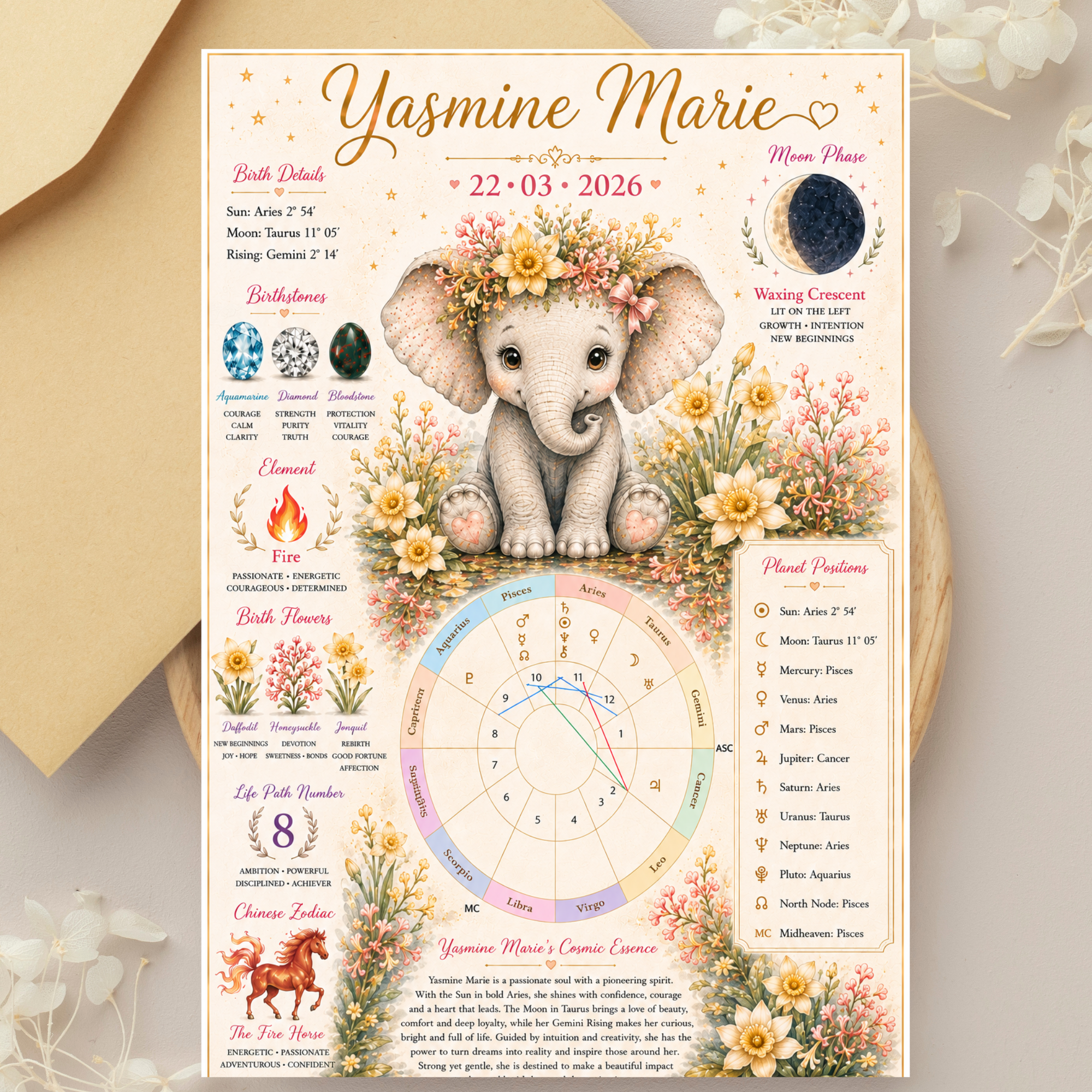 custom baby dragon birth chart print (copy) custom baby dragon birth chart print (copy)
