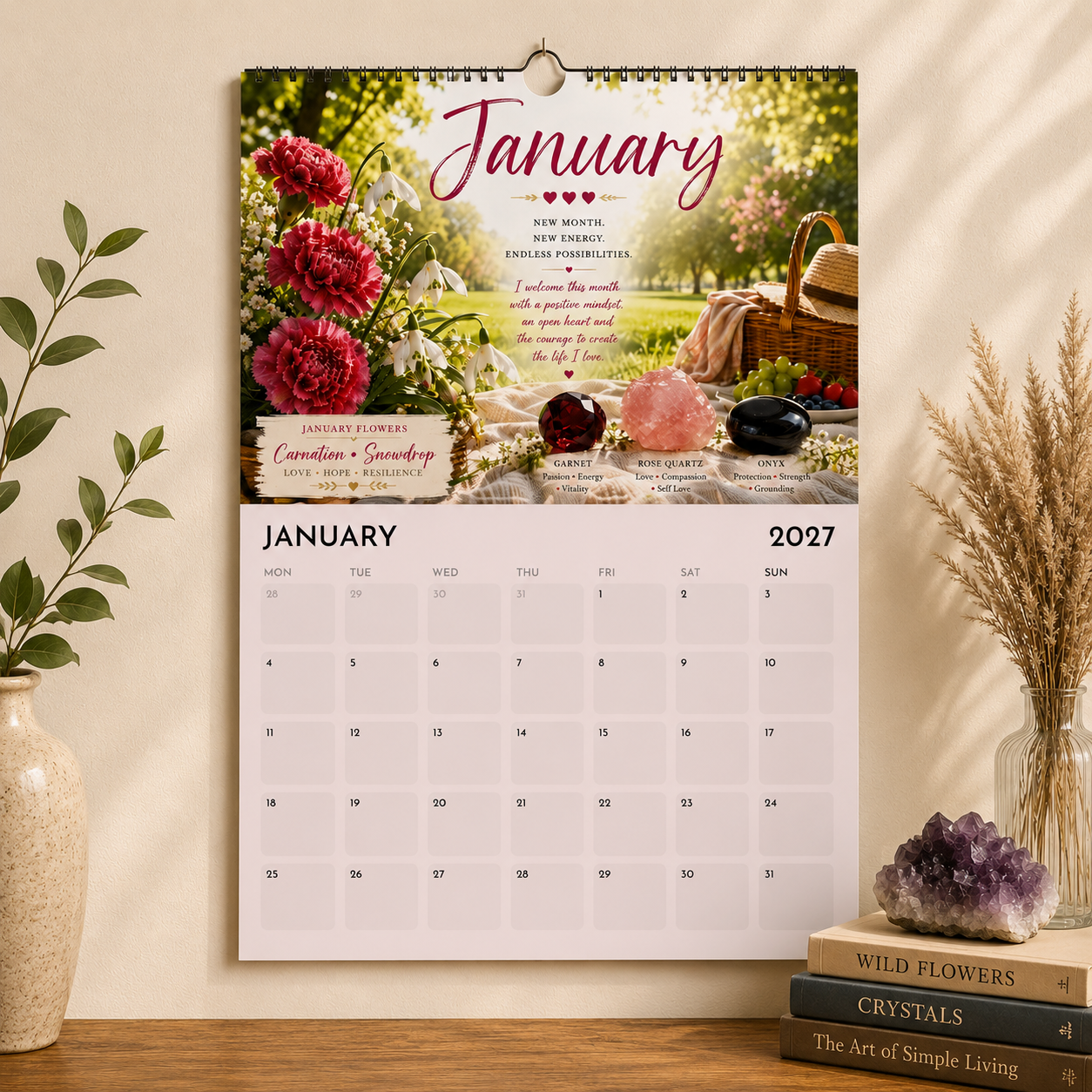 2027janflowerstonecalendar 2027janflowerstonecalendar