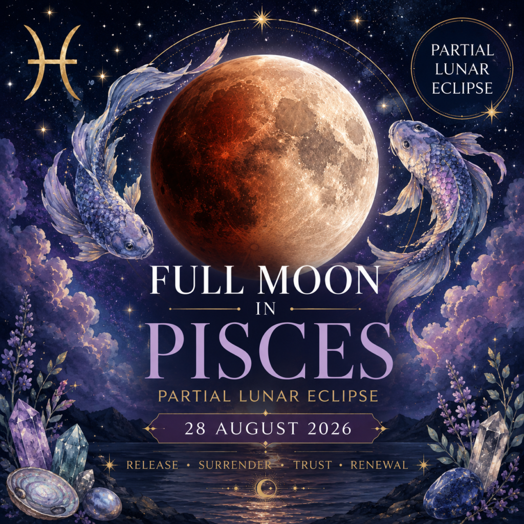 Full Moon in Pisces August 2026.