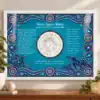 Personalised Aboriginal Birth Chart Print |Ocean Astrology Wall Art