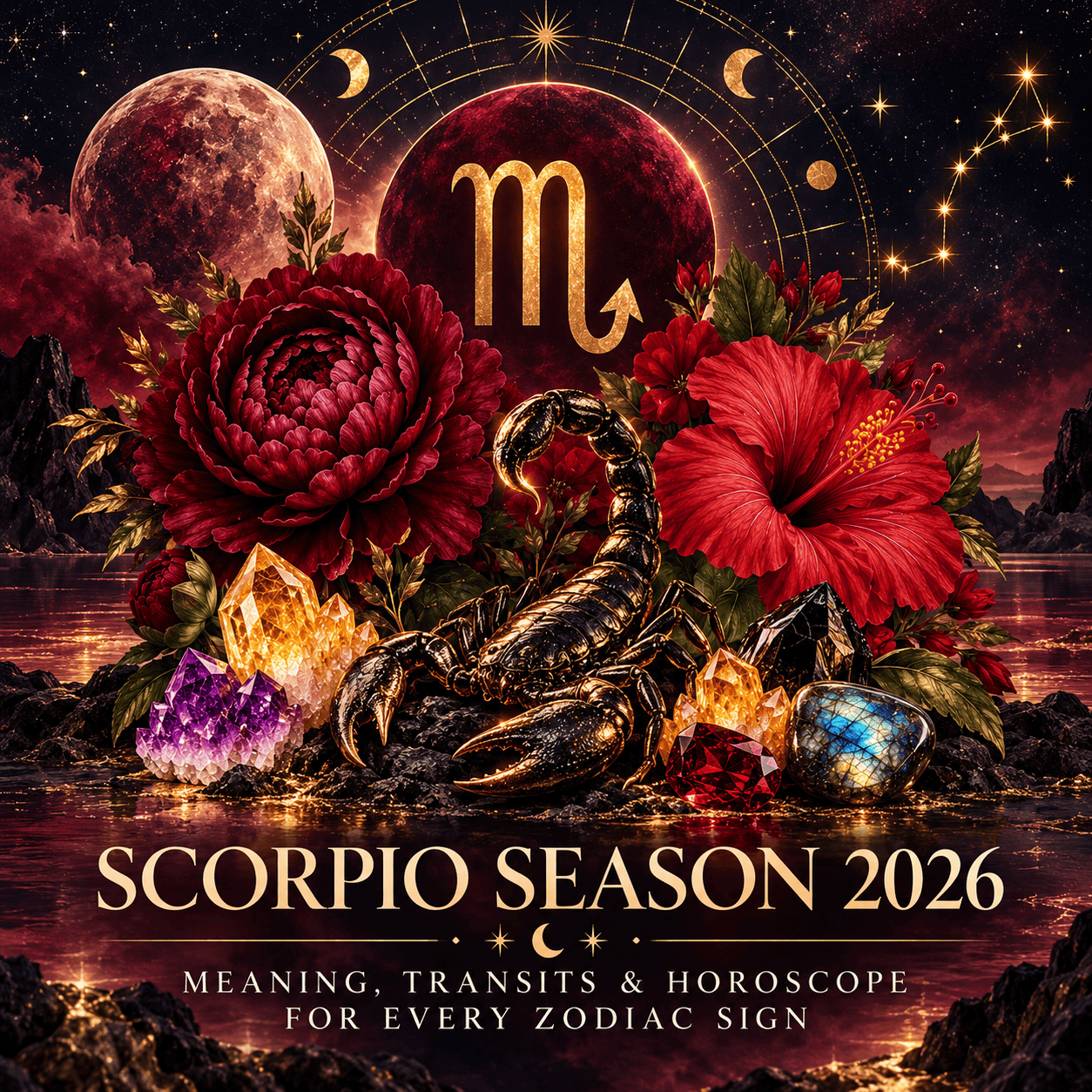 Scorpio Season 2026: Meaning, Transits & Horoscope for Every Zodiac Sign Scorpio season 2026